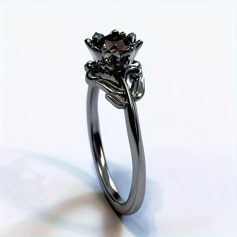 Anillo "Flor Nocturna"