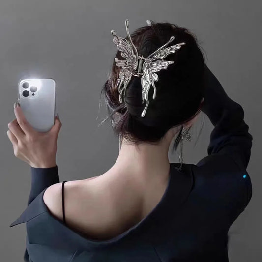 Clip de Mariposa "Ala de Plata"